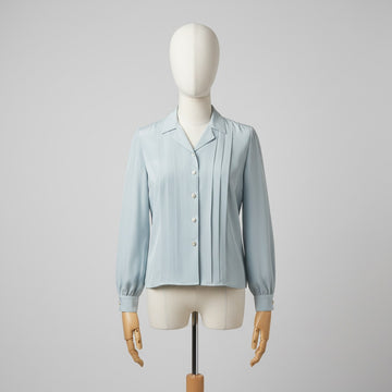 Camicia Vintage Turchese tg M  Acquascutum 90s Y2K Rare