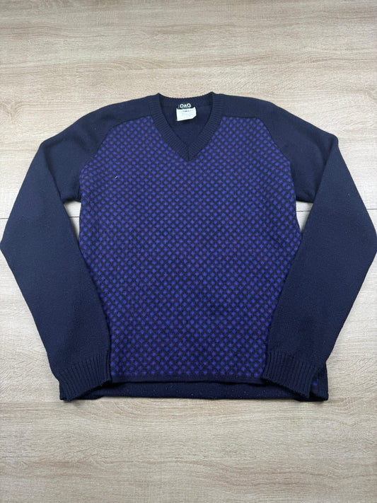 Dolce & Gabbana Pullover Blu M Vintage 90s Rare
