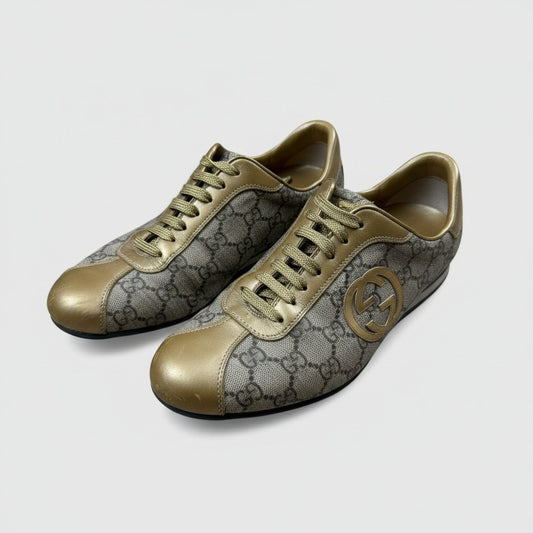 Gucci Sneakers Donna Oro 38 Vintage 90s Y2K