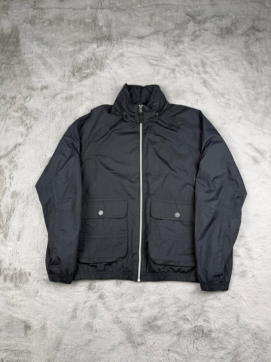 Giacca a vento Timberland Windbreaker Nero M Vintage Techwear