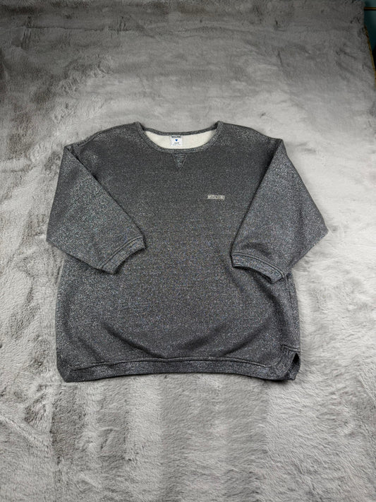 Moschino Felpa Donna Grigio L Vintage Y2K
