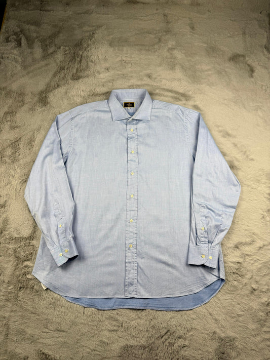 Fendi Camicia Azzurro Taglia L Uomo Vintage Y2K Archive