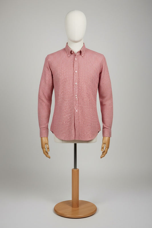 Fendi Camicia Rosso Taglia L Uomo Vintage Retro Y2K