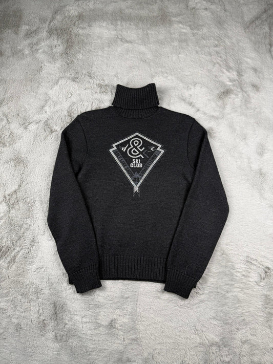 D&G Dolcevita Donna Grigio M Vintage 90s Lana