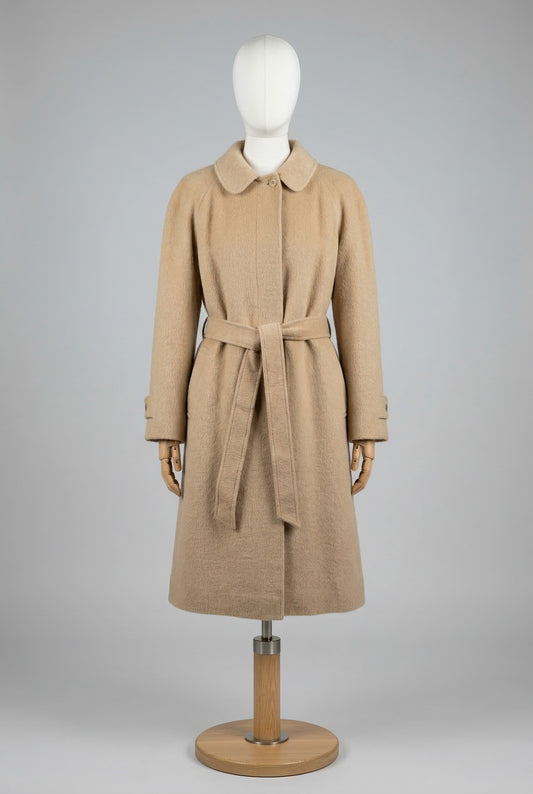 Aquascutum Giubbotto Beige Taglia L Donna Vintage Retro