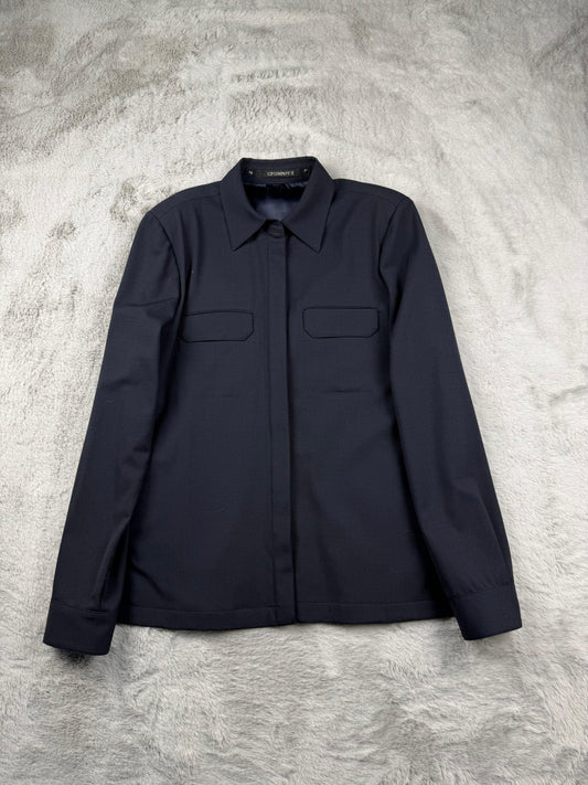 C.P. Company Camicia Blu Taglia L Donna Vintage Archive