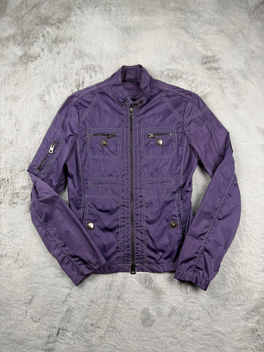 Fay Giacca Viola Taglia S Donna Vintage Y2K