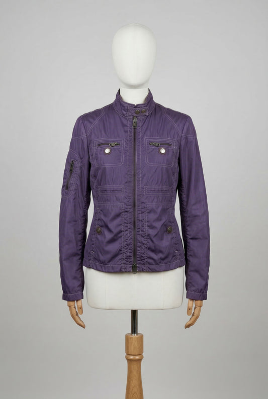 Fay Giacca Viola Taglia S Donna Vintage Y2K