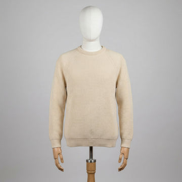 Aquascutum Maglione Panna Taglia XL Uomo Vintage Retro 90s