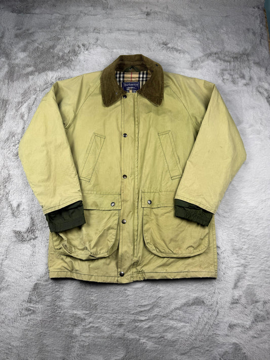 Burberrys Giacca Kaki Taglia L Uomo Vintage Retro Archive
