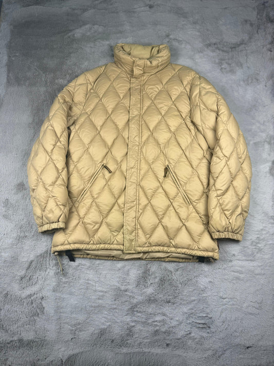 Moncler Giubbotto Beige Taglia XL Uomo Vintage Archive