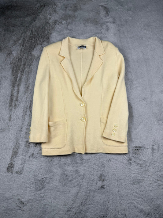 Luisa Spagnoli Blazer Panna M Vintage Made in Italy