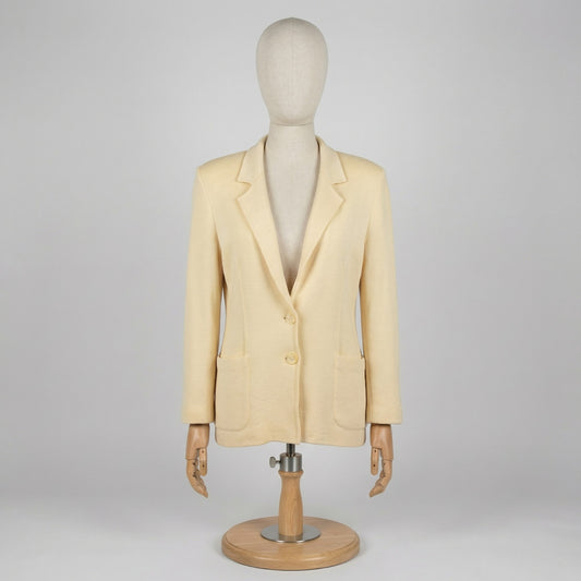 Luisa Spagnoli Blazer Panna M Vintage Made in Italy