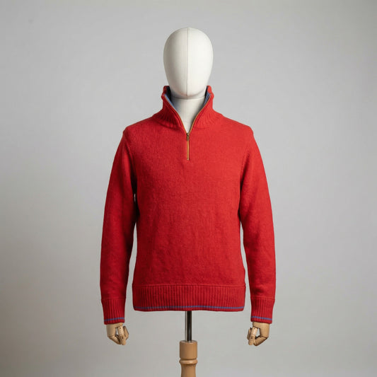 Prada Dolcevita Rosso L Vintage Made in Italy