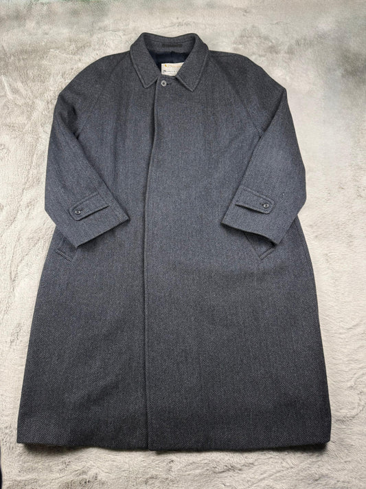 Aquascutum Giubbotto Nero Taglia XXL Uomo Vintage Workwear Archive