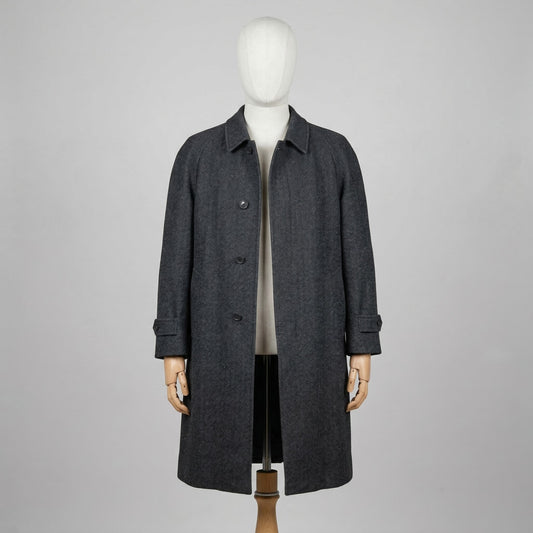 Aquascutum Giubbotto Nero Taglia XXL Uomo Vintage Workwear Archive