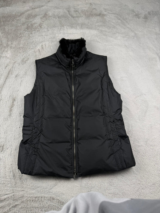 Moncler Giubbotto Nero Taglia M Donna Vintage Streetwear