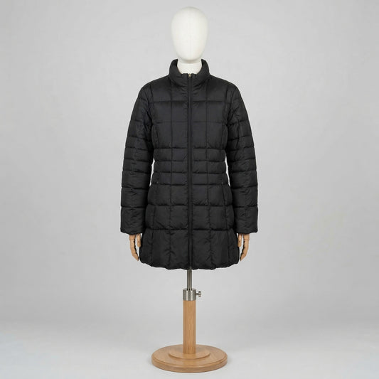 Moncler Giubbotto Nero Taglia M Donna Vintage Streetwear