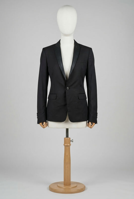 Dsquared2 Giacca Nero Taglia L Donna Vintage Y2K