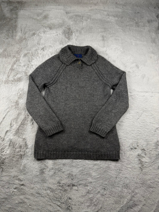 Moncler Maglione Grigio Taglia M Uomo Vintage Streetwear Y2K