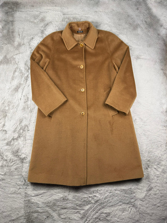 Piacenza 1733 Giacca Marrone Taglia M Donna Vintage Retro