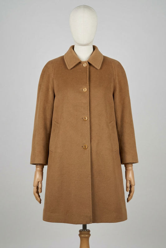 Piacenza 1733 Giacca Marrone Taglia M Donna Vintage Retro