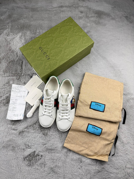 Gucci Sneakers Bianco Taglia 37 Donna Vintage Y2K
