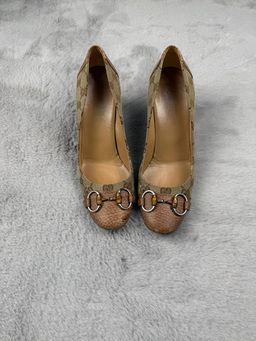 Gucci Tacchi Beige Taglia 39 Donna Vintage Y2K