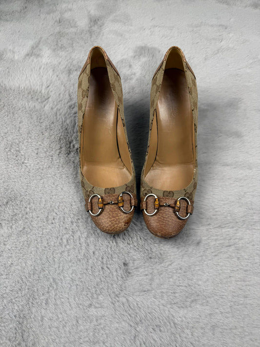 Gucci Tacchi Beige Taglia 39 Donna Vintage Y2K