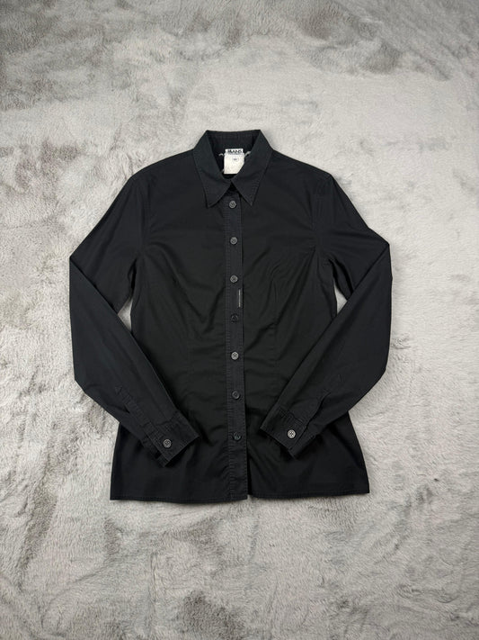 Dolce & Gabbana Camicia Nero Taglia M Donna Vintage Y2K Retro