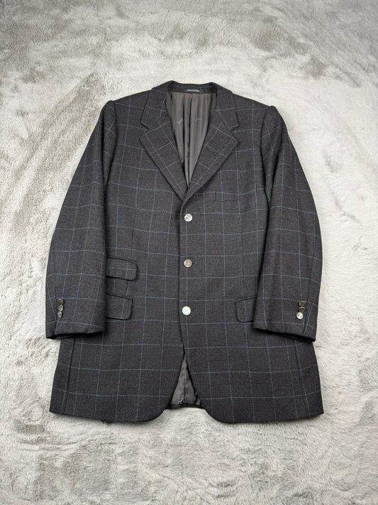 Yves Saint Laurent Giacca Grigio Taglia M Uomo Vintage Retro Archive