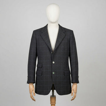 Yves Saint Laurent Giacca Grigio Taglia M Uomo Vintage Retro Archive