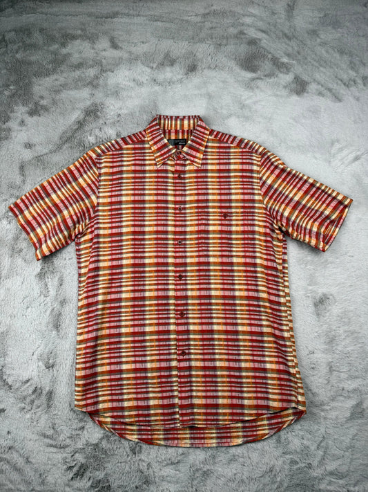 Missoni Camicia Multicolore Taglia 52 Uomo Vintage Retro