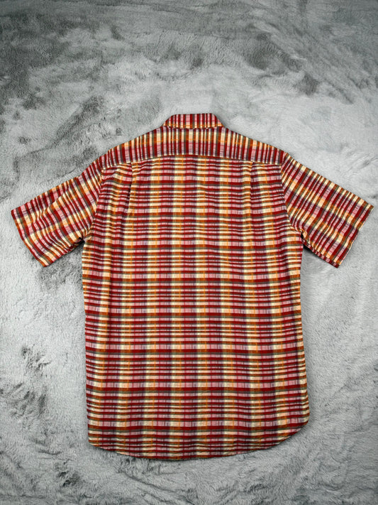 Missoni Camicia Multicolore Taglia 52 Uomo Vintage Retro