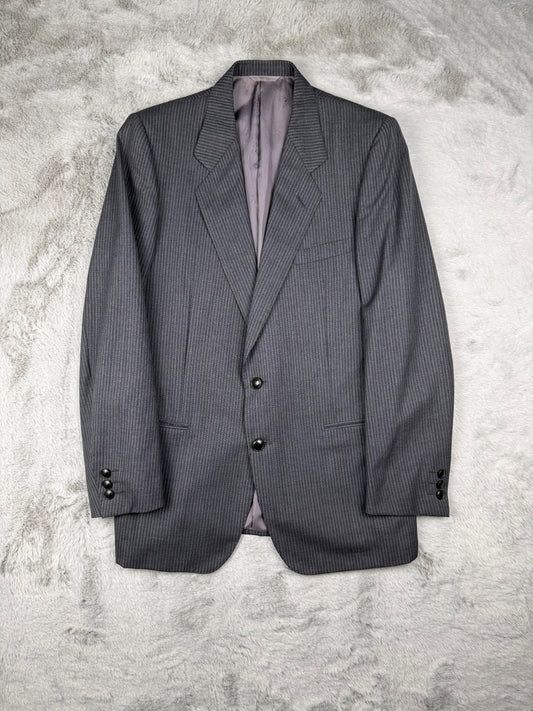 Yves Saint Laurent Giacca Grigio Taglia M Uomo Vintage Retro Archive