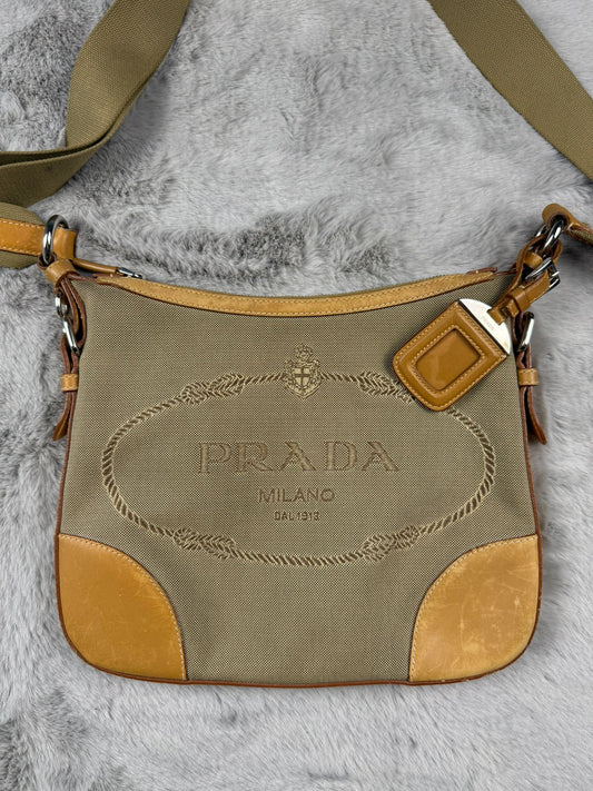 Prada Borsa Beige Taglia Unica Donna Vintage Retro