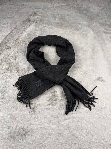 Fendi Sciarpa Grigio Taglia Unisex Vintage Retro