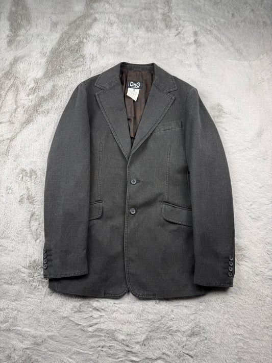 Dolce&Gabbana Giacca Grigio Taglia 48 Uomo Vintage Retro