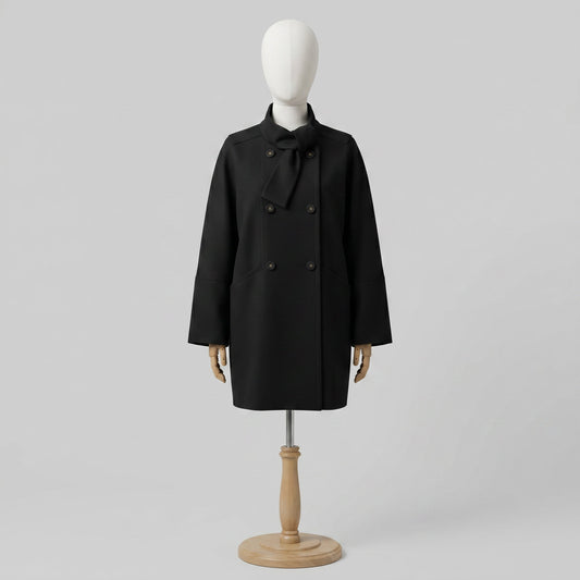 InTrend Giacca Nero Taglia L Donna Vintage Retro
