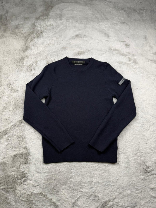 Stone Island Maglione Blu Taglia XS Donna Vintage Streetwear Y2K