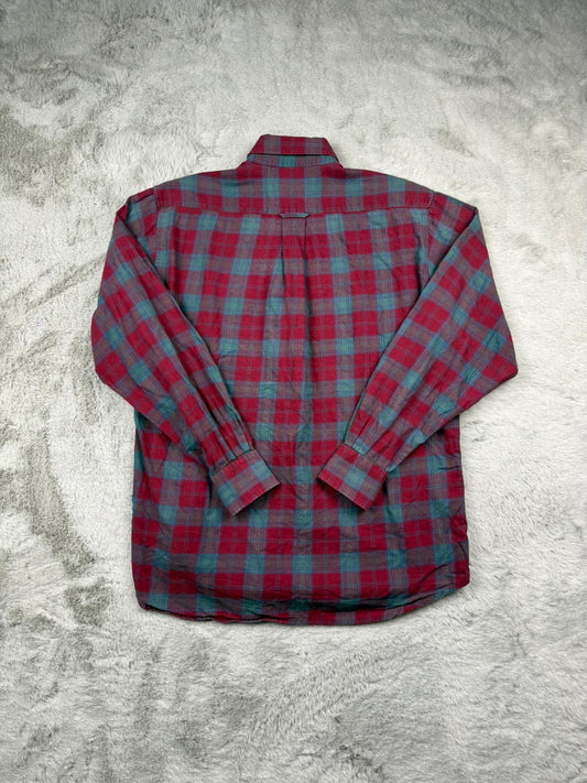 Burberrys Camicia Borgogna Taglia S Donna Vintage Retro