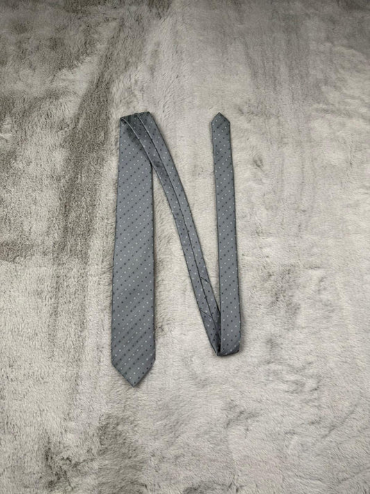 Marinella Napoli Cravatta Grigio Taglia Unica Uomo Vintage Retro