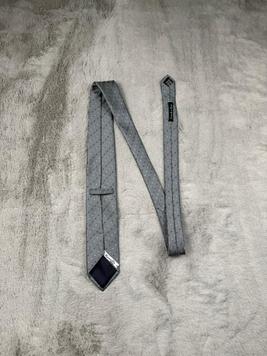 Marinella Napoli Cravatta Grigio Taglia Unica Uomo Vintage Retro