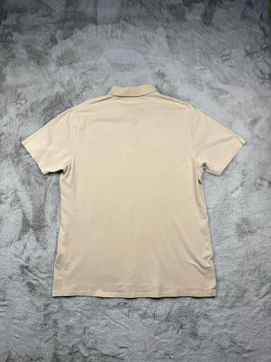 Stone Island Polo Beige Taglia XL Uomo Vintage Streetwear