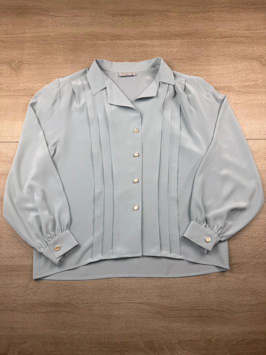 Camicia Vintage Turchese tg M  Acquascutum 90s Y2K Rare